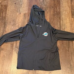 NWOT NEVER WORN MIAMI DOLPHINS DRI FIT JACKET